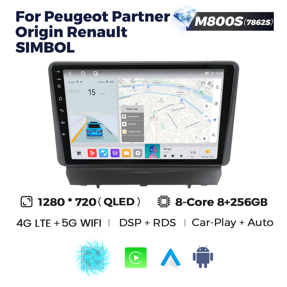 Suitable for peugeot partner origin renault simbol android car navigation