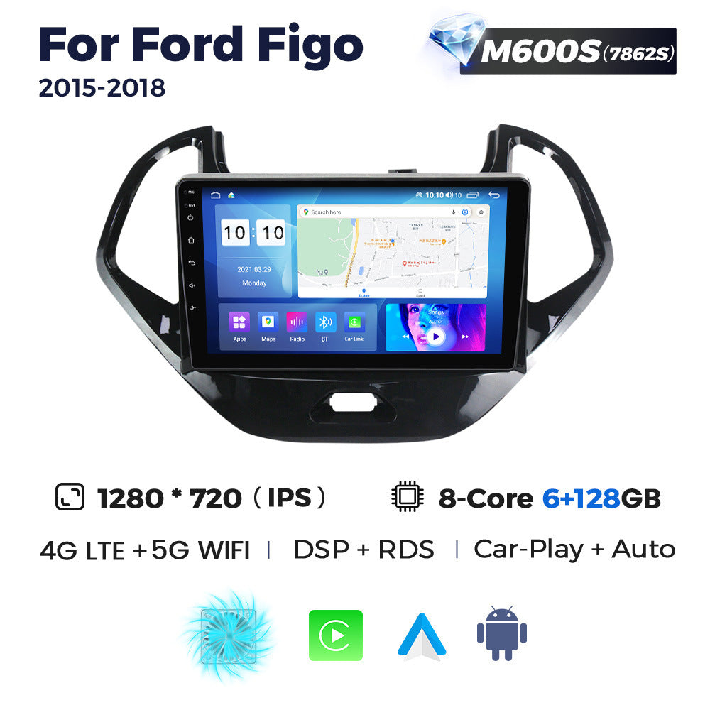 Compatible with Ford Figo 2015-2018 Android large-screen central navigation Bluetooth CarPlay