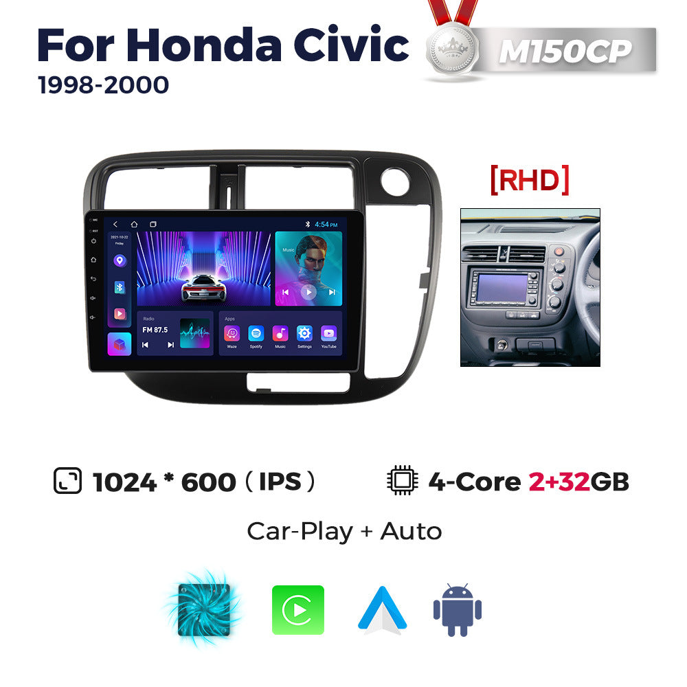 Suitable for honda civic 1998-2000 honda civic android car central control navigator bt5.0
