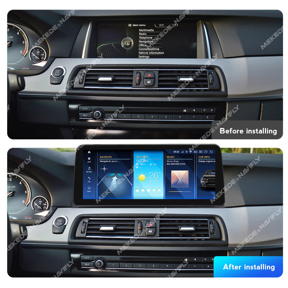Suitable for bmw 5 series f10/f11 2011-2017 5 series f10 id8 large screen android navigator
