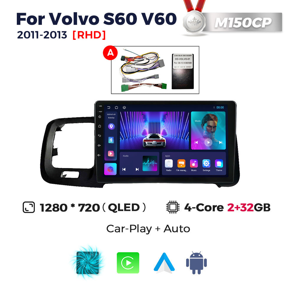 Suitable for rhd volvo s60 v60 2011-2020 right-hand drive volvo s60 android car navigation