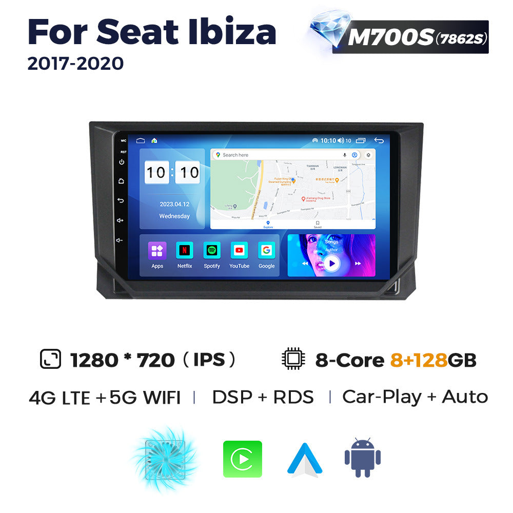 Suitable for 2017-2020 seat ibiza android head units with wireless carplay