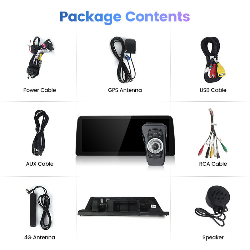 12.3 inch Suitable for BMW 3 Series E90 E91 E93 Android large screen central control Car navigation Bluetooth Carplay