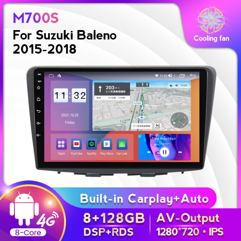 Compatible with Suzuki Baleno 15-18 models with a 128GB large central control in-car navigation screen for Android large screen