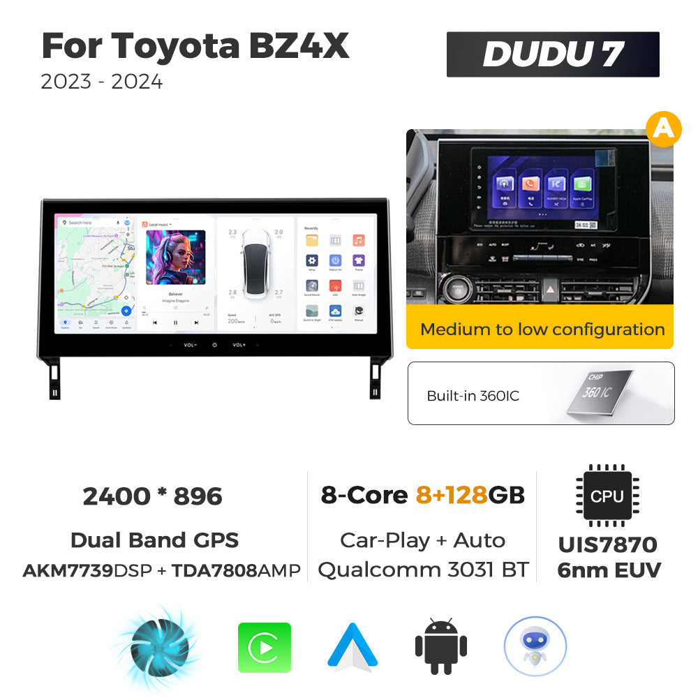 Suitable for toyota bz4x to present 2022-2024 toyota bz4x platinum 4x12 dudu7