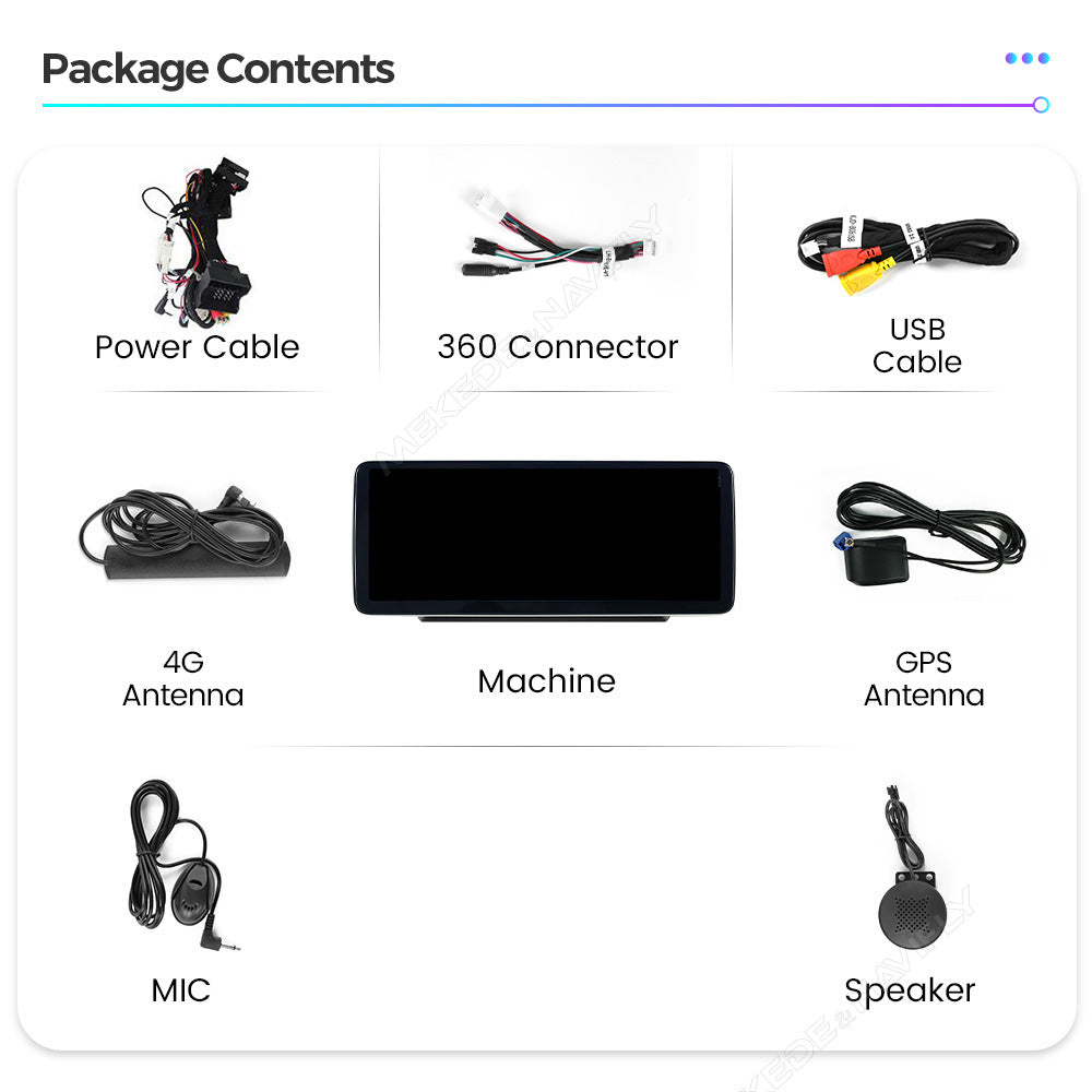 Compatible with Mercedes-Benz B-Class W245 W246 B200 Android large screen central control in-car navigation, Bluetooth CarPlay
