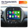 Suitable for toyota rav4 2003-2005 toyota rav4 car smart android navigator mekede
