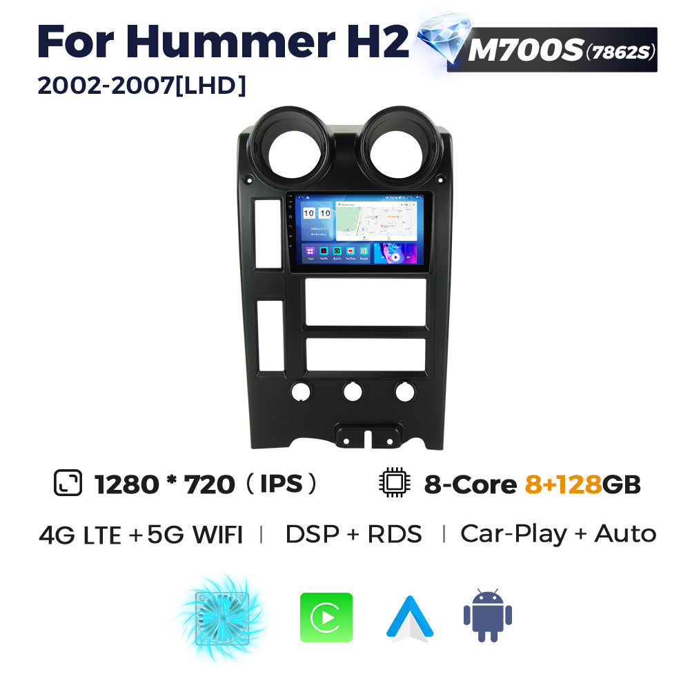 Suitable for hummer h2 2002-2007 hummer h2 smart android large screen car navigation