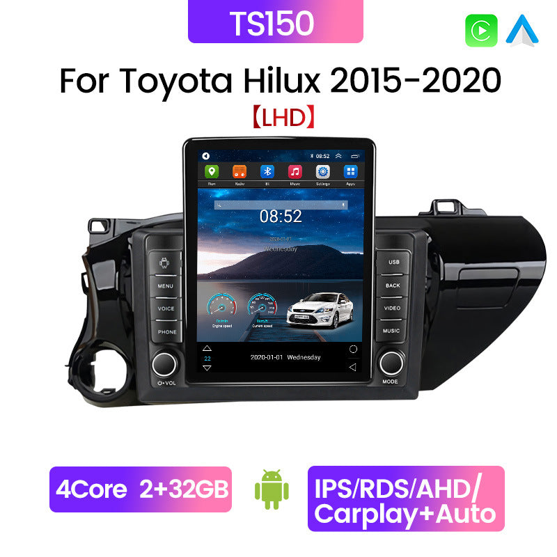 Suitable for toyota hilux 2015-2020 toyota hilux runner android navigation stone tablet