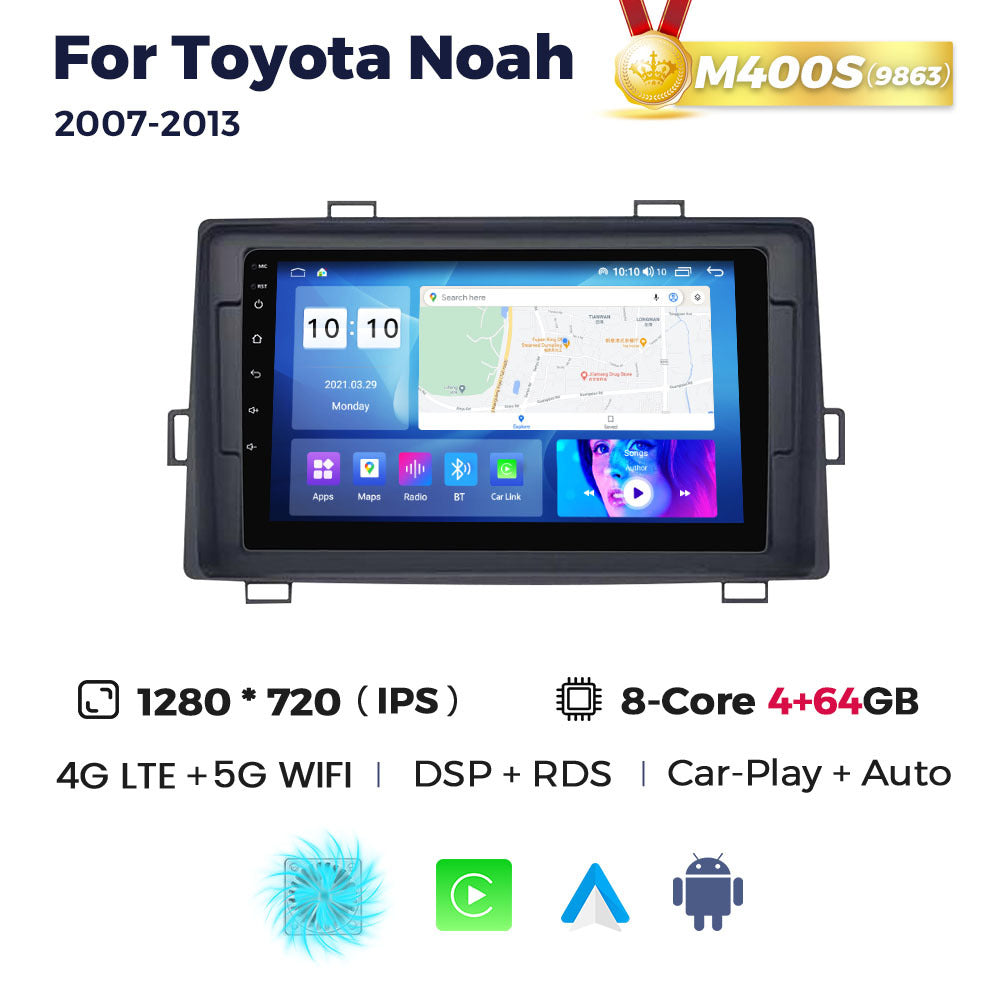 Suitable for toyota noah 2007-2013 imported toyota voxy car large screen android navigation motherboard