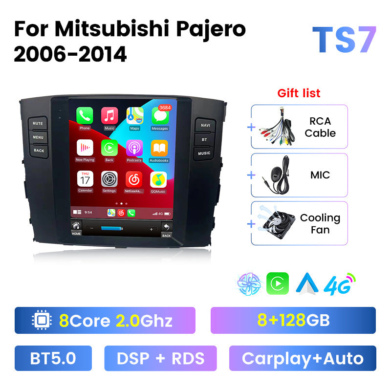 Suitable for mitsubishi pajero v97 v93 mitsubishi pajero car vertical screen android navigator