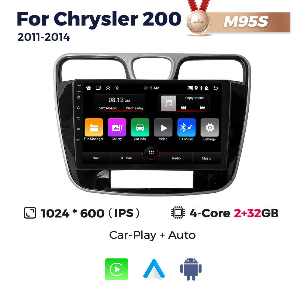 Suitable for chrysler 200 2011- 2014 dodge chrysler 200 large screen android car navigation
