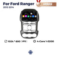Suitable for ford ranger 2011-2014 ford f250 car central control android navigation upper style
