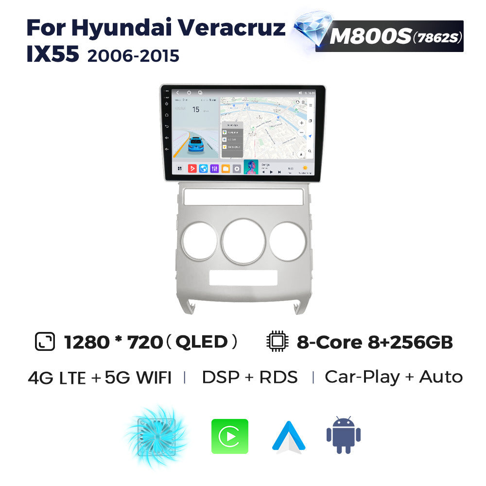 Suitable for hyundai veracruz ix55 2006-2015 manual air conditioning android car navigation