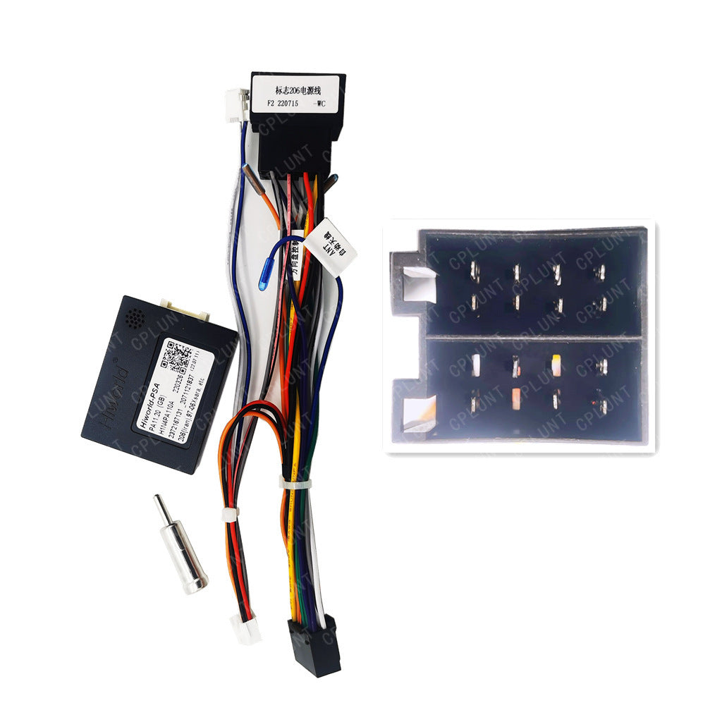 Suitable for 1999-2010 citroen xsara picasso central control navigation surface frame android large screen versatile panel