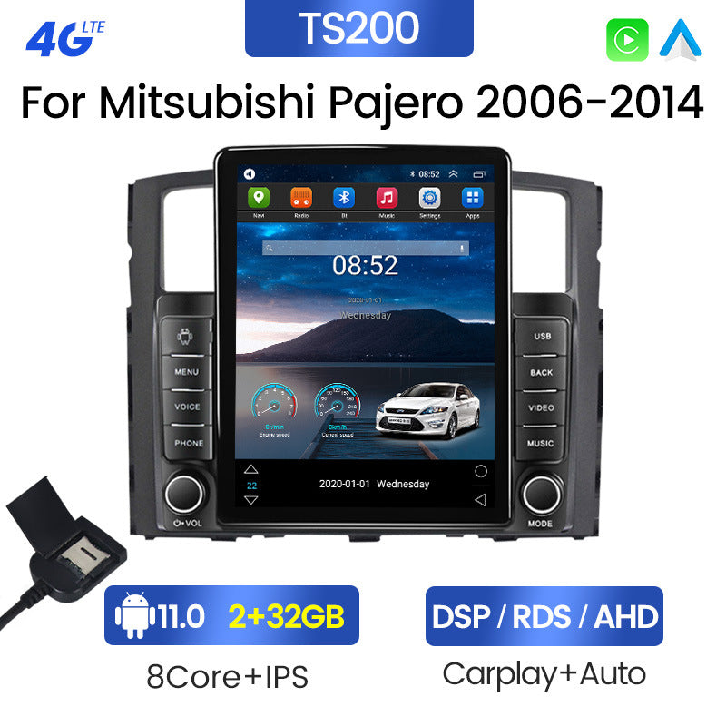 Suitable for mitsubishi pajero 2006-2014 mitsubishi pajero android navigator stone monument machine