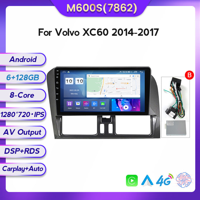 Suitable for volvo 14-17 volvo xc60 android large screen car navigation carplay cross-border supply
