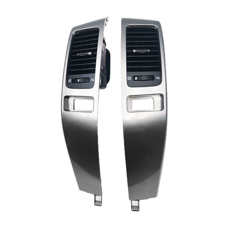 Suitable for 09 toyota overbearing prado air conditioning outlet center console trim plate lc120 silver air outlet