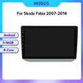 Compatible with Skoda Fabia 07-14 models with an 8+128GB central navigation screen for Android large screen