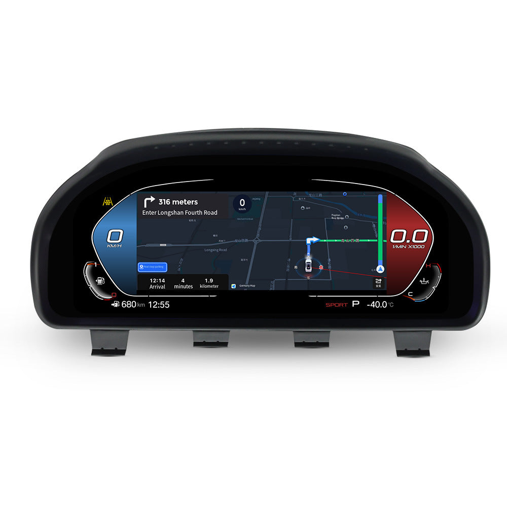 Compatible with BMW 5 Series, 6 Series, 7 Series F10, F06, F12, F02 full LCD instrument panels with wireless CarPlay