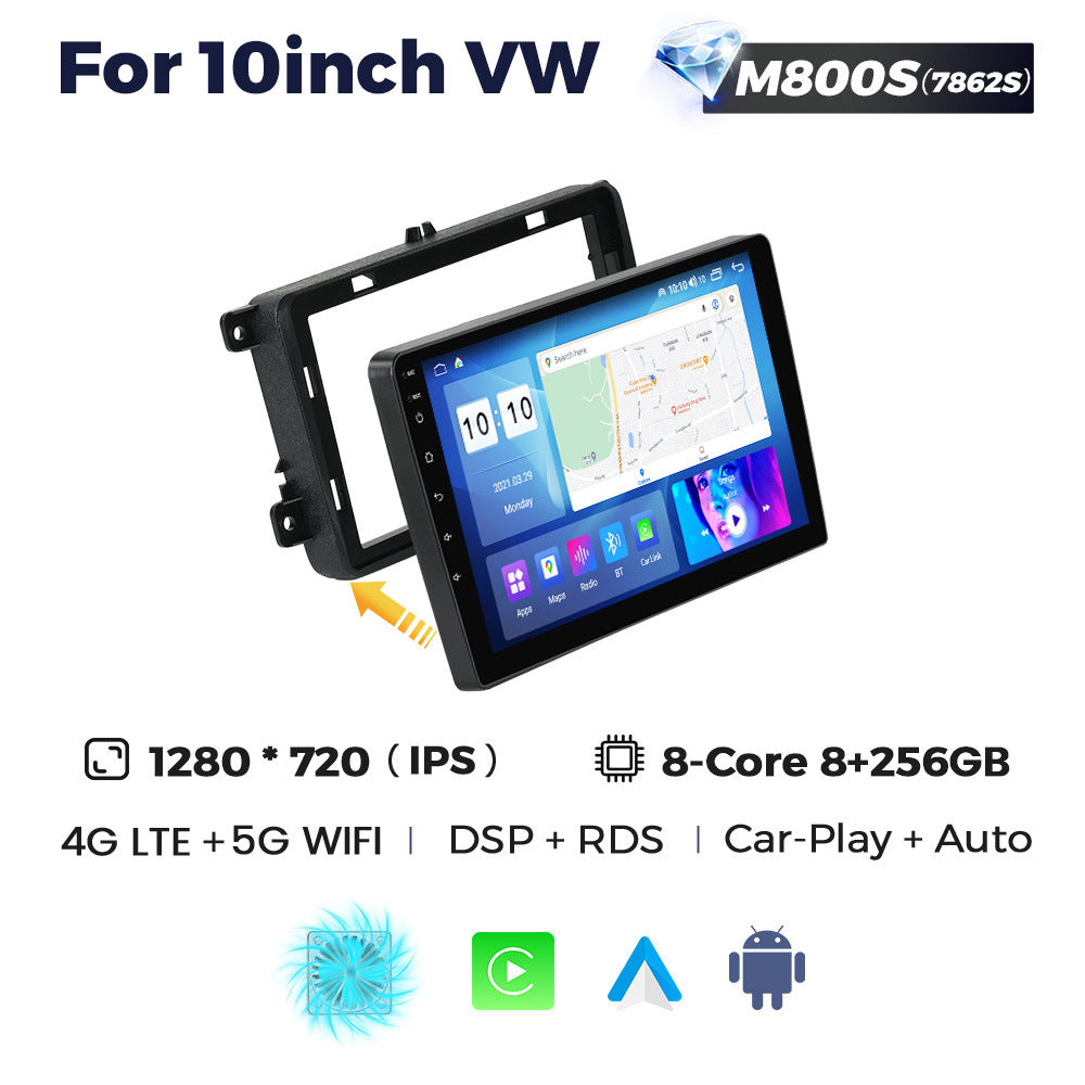 Compatible with Volkswagen VW Tiguan Passat Polo Golf Android large screen central navigation CarPlay