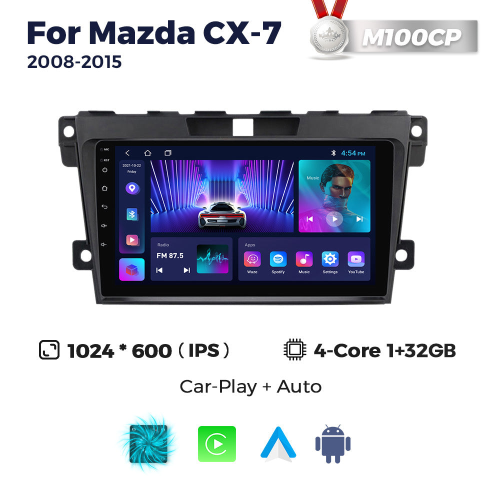 Compatible with Mazda CX-7 08-15 Android Large-Screen Central Control Navigation Radio 8+256G