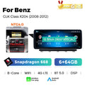 Applicable to Mercedes-Benz GLK X204 2008 - 2014 Android large screen central control car navigation Bluetooth Carplay