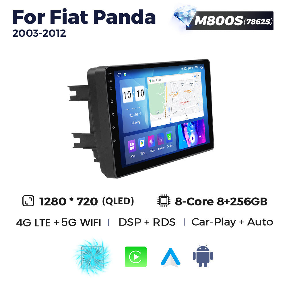 Suitable for fiat panda 2003-2012 fiat panda smart android car central control navigator
