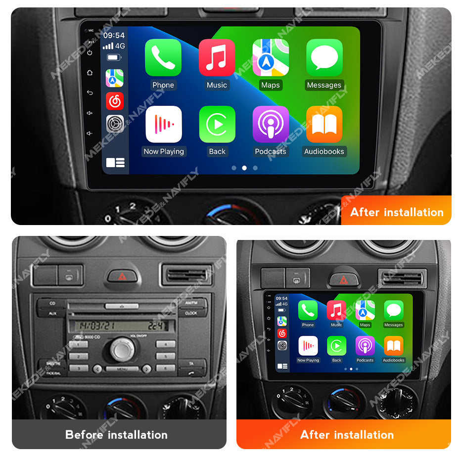 Suitable for ford fiesta mk vi 5 mk5 2002-2008 fiesta car android navigator
