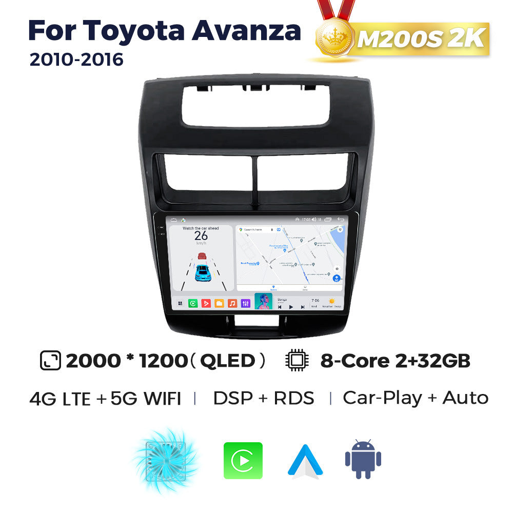 Suitable for toyota avanza 2010-2016 car android large screen smart navigator, exclusively for cross-border supply