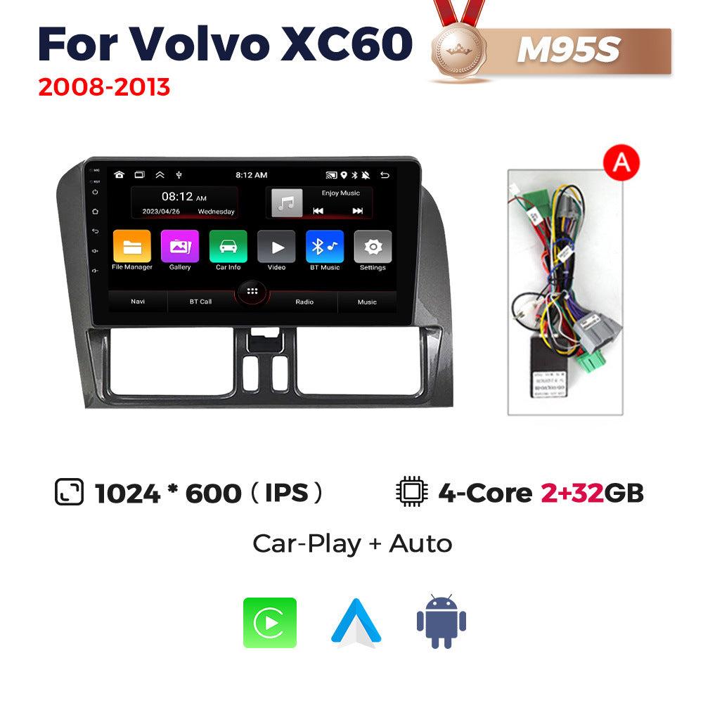Applicable to Volvo XC60 2008-2013 Android large screen central control navigation radio 8 + 256G