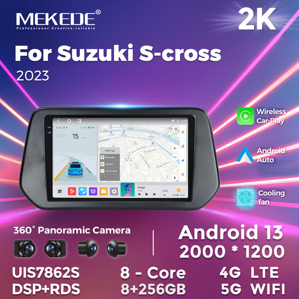 Suitable for suzuki s-cross 2023 suzuki s-cross smart android large screen car navigator