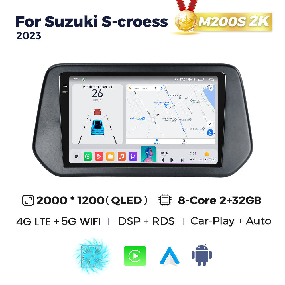Suitable for suzuki s-cross 2023 suzuki s-cross smart android large screen car navigator