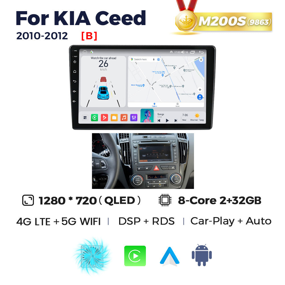 Suitable for kia ceed 2006 - 2012 kia ceed restoration smart android large screen car navigator