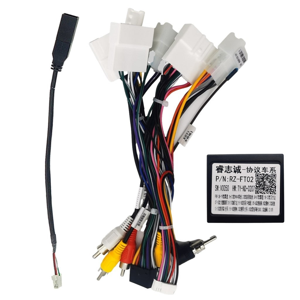 Versatile frame kit compatible with toyota runner, cruiser, vigo models - dvd audio surround navigation faceplate frame