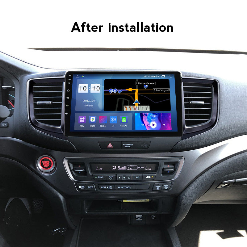 Compatible with Honda Ao Pilot 15-19 models modified with Android large screen central control in-car navigation all-in-one 8+128