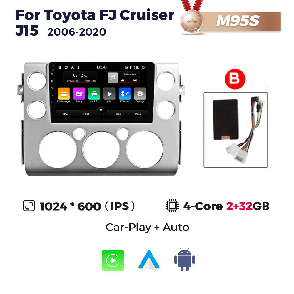 Suitable for toyota fj cruiser j15 2006-2020 toyota cruiser smart android navigation