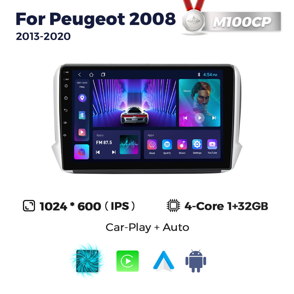 Suitable for 13-20 peugeot 2008 peugeot 2008 android car navigation wireless carplay