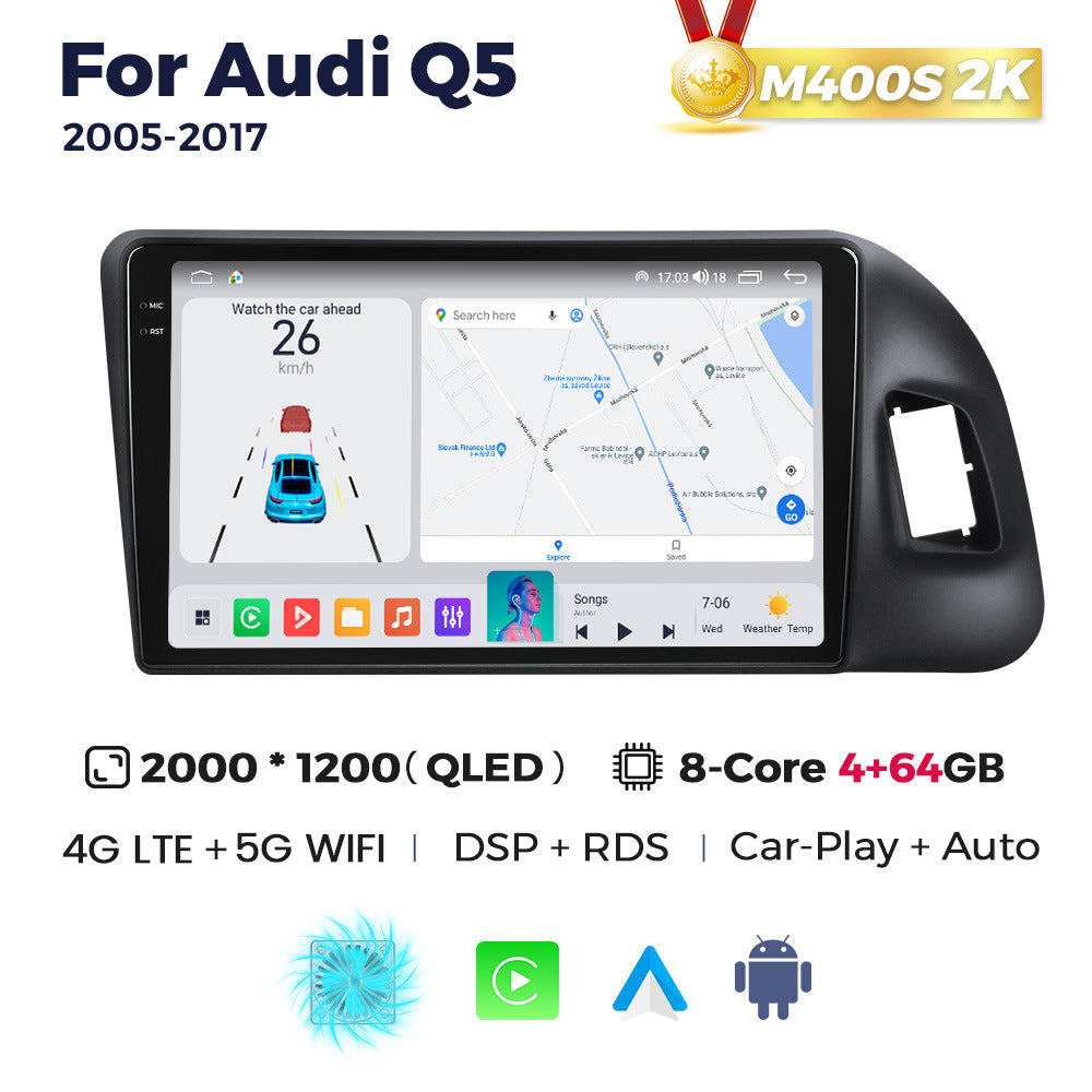 Suitable for audi q5 2010-2018 audi q5 restoration upgraded smart android large screen car navigation device