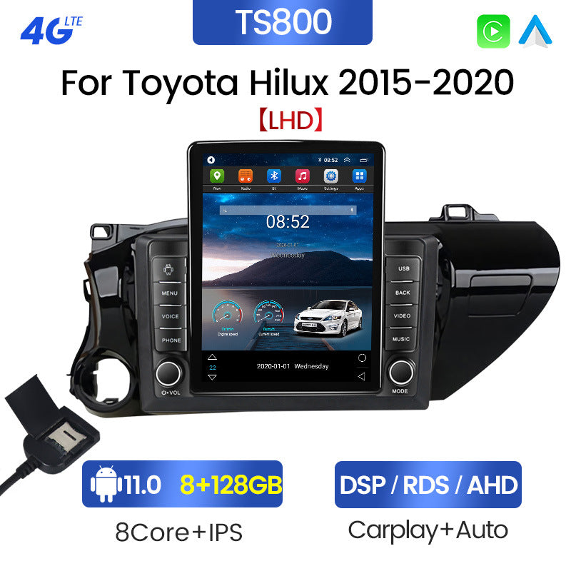 Suitable for toyota hilux 2015-2020 toyota hilux runner android navigation stone tablet