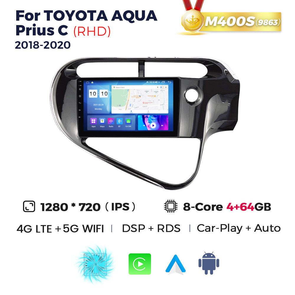Suitable for toyota aqua prius c 2018-2020 toyota prius car android navigator
