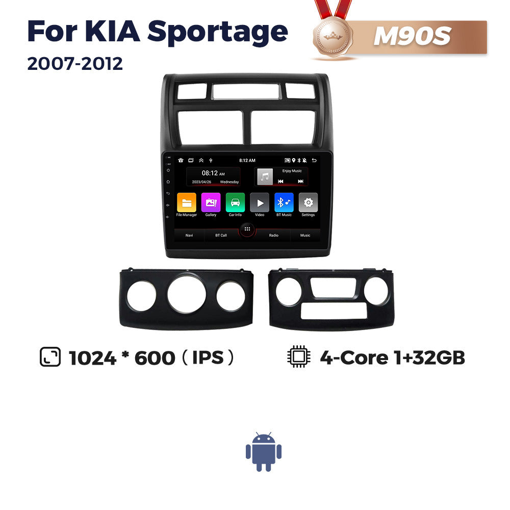 Suitable for kia sportage 2007-2012 kia sportage car smart navigation wireless carplay