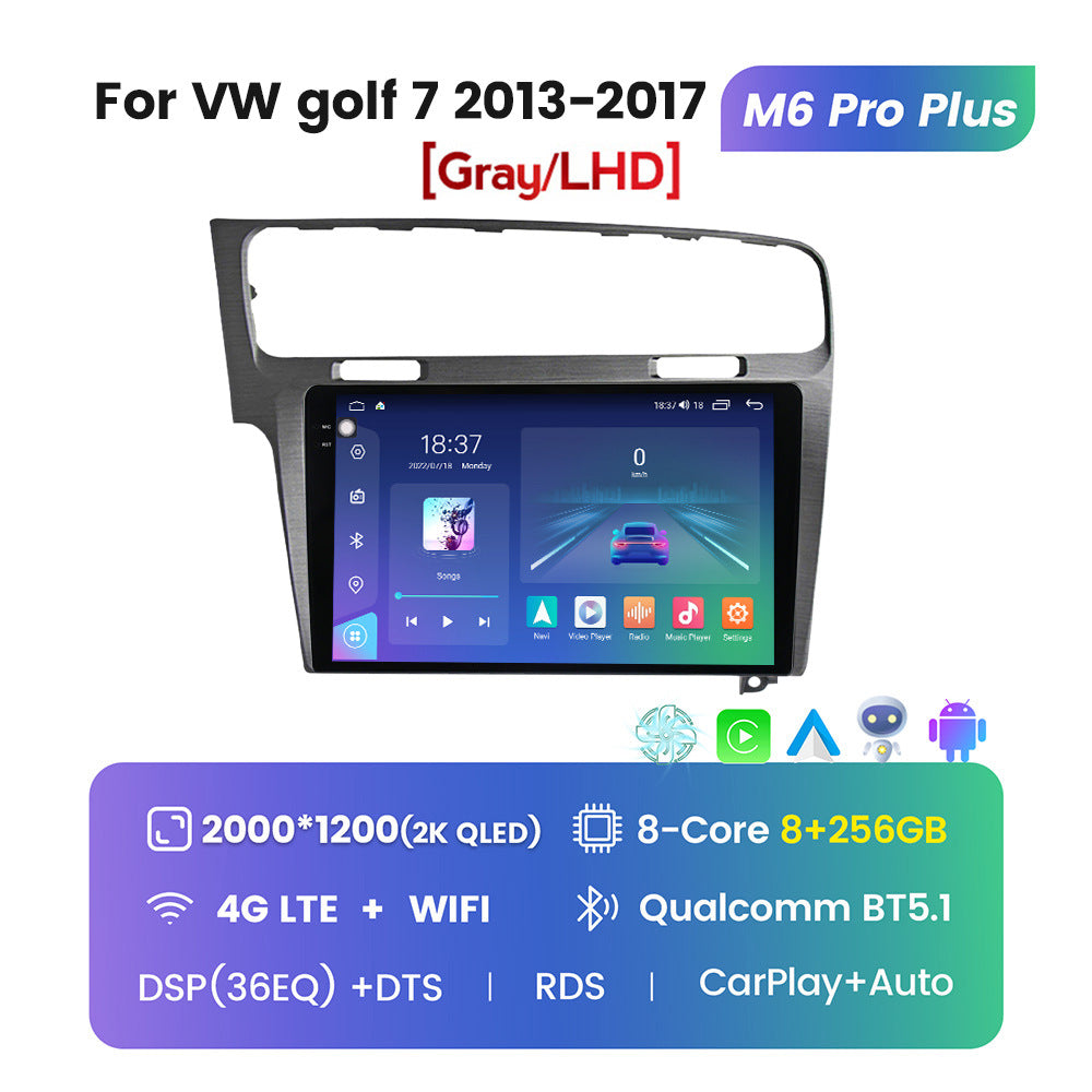 Compatible with the modified Android large-screen central control navigation system M6Pro 7862S for the Volkswagen Golf 7 models 2013-2017