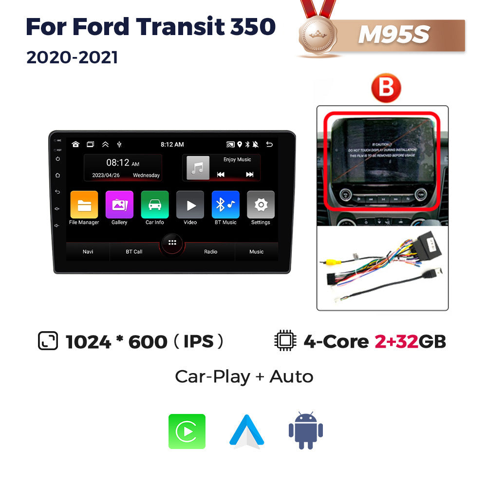 Suitable for ford transit custom 2002-2021 ford transit car android smart navigation