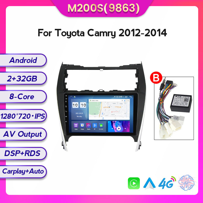 Suitable for overseas version camry 12-17 toyota camry android car central control navigator carplay