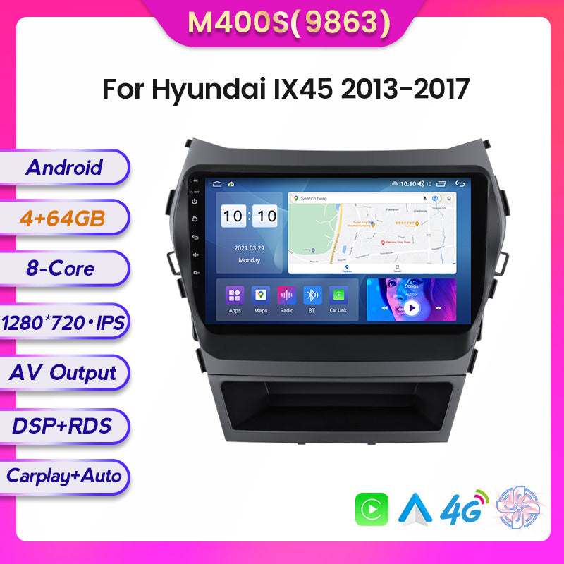 Suitable for 13-17 hyundai ix45 santa fe car android navigator central control gps navigation carplay