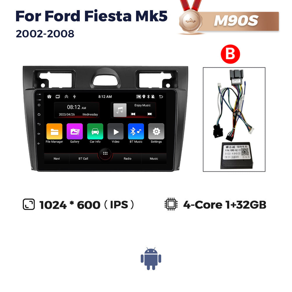 Suitable for ford fiesta mk vi 5 mk5 2002-2008 fiesta car android navigator