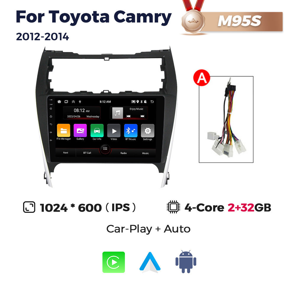 Suitable for overseas version camry 12-17 toyota camry android car central control navigator carplay