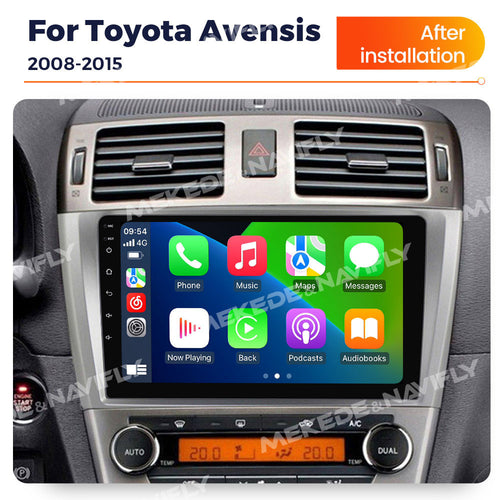 Applicable to Toyota Avensis 2008-2015 Android large screen central control navigation 8 + 256G