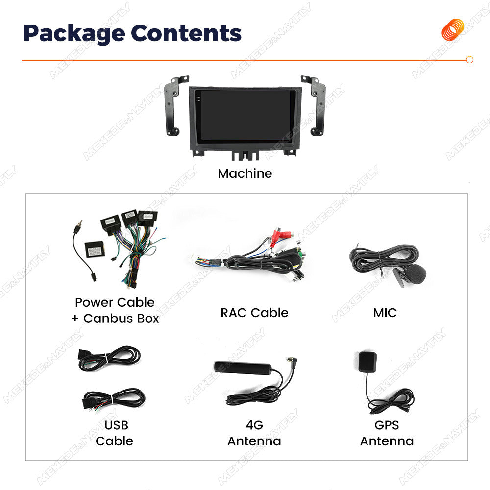 Applicable Mercedes-Benz Sprinter Volkswagen Crafter Android Large Screen Central Control Car Navigation Radio Screen